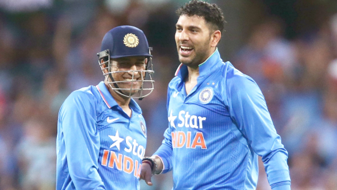 dhoni and yuvi