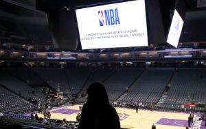 Empty Stadium NBA Coronavirus