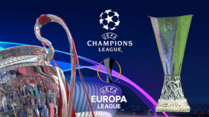 europa league and champions league