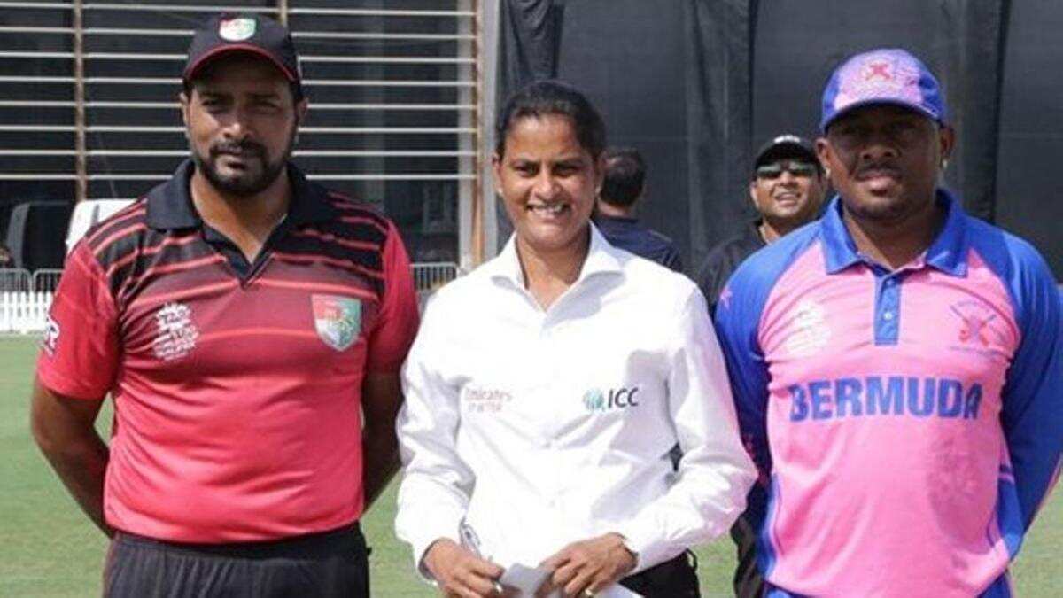 gs laxmi womens umpire