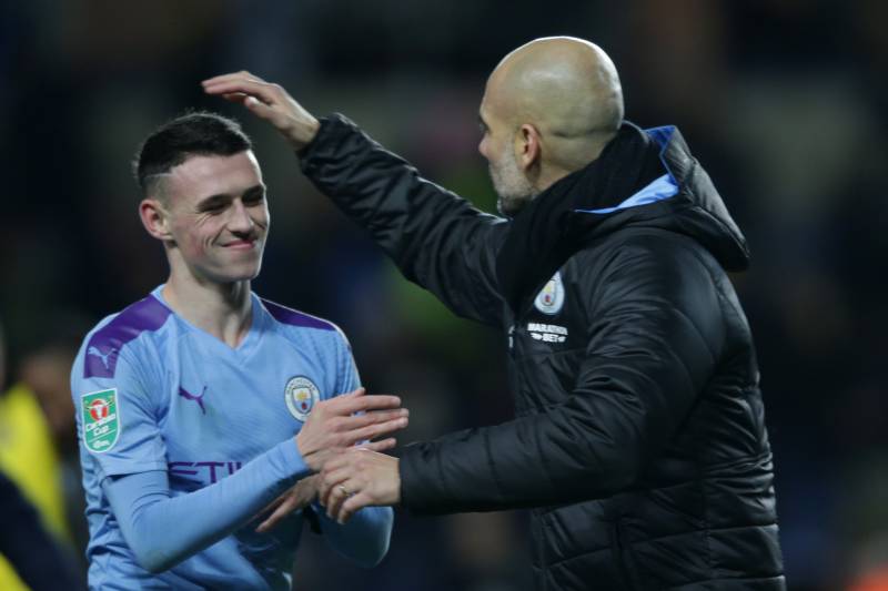 pep and phil foden