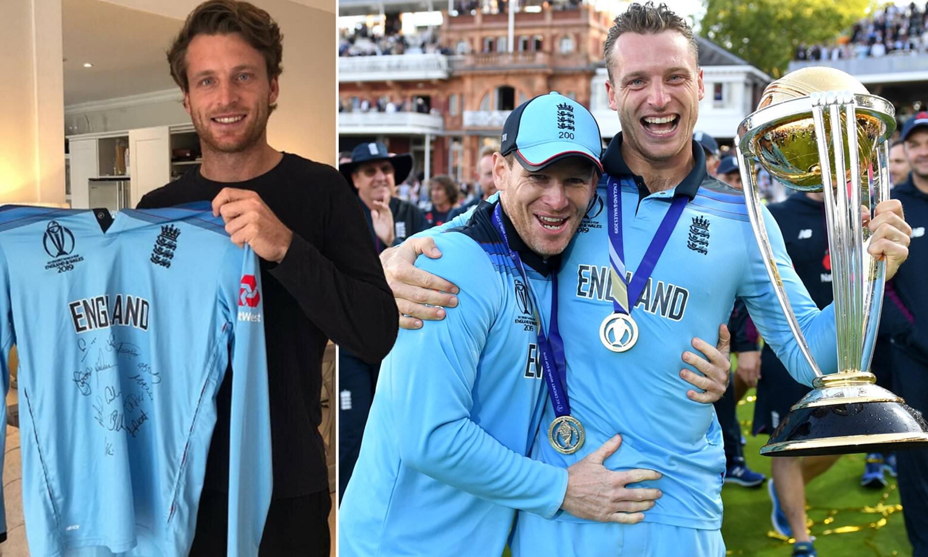 Buttler raises a huge amount for Coronavirus by auctioning his World Cup final Jersey