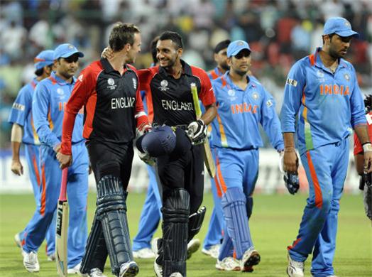 India vs England in 2012