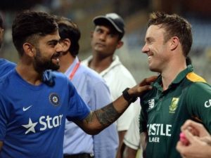 Virat Kohli and AB de Villiers