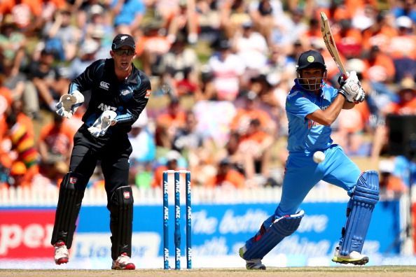 rohit 147 against New Zealand in 2016