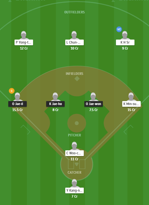 DOB vs LGT dream11