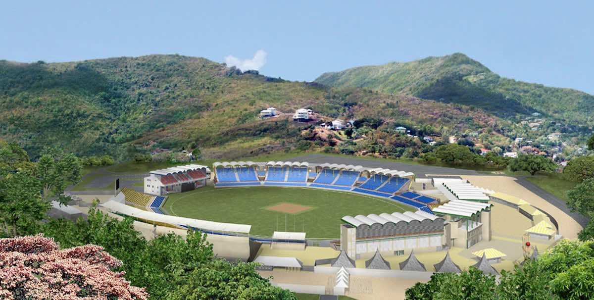 Darren Sammy Cricket Stadium in West Indies
