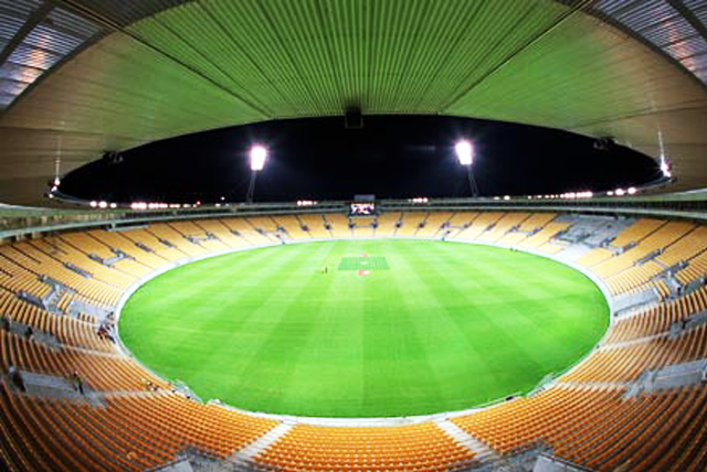 Westpac cricket Stadium in New Zealand