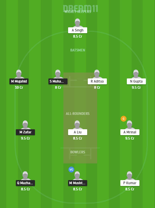 PCU vs FCF Dream11