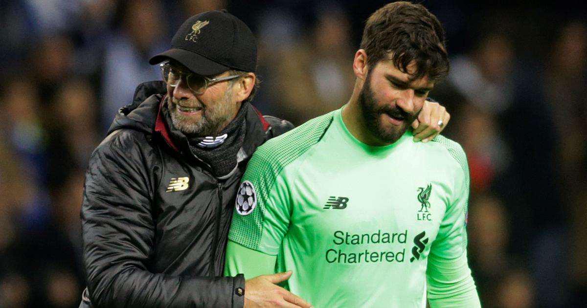 Alisson Becker- Jurgen Klopp