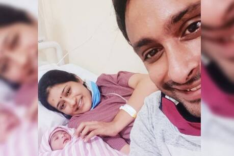Indian cricketer Ambati Rayudu and his wife blessed with a baby girl