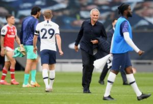 Jose Mourinho delighted after his side's victory over Arsenal 2-1