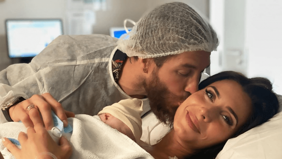 Sergio Ramos and his wife Pilar Rubio welcome their fourth child