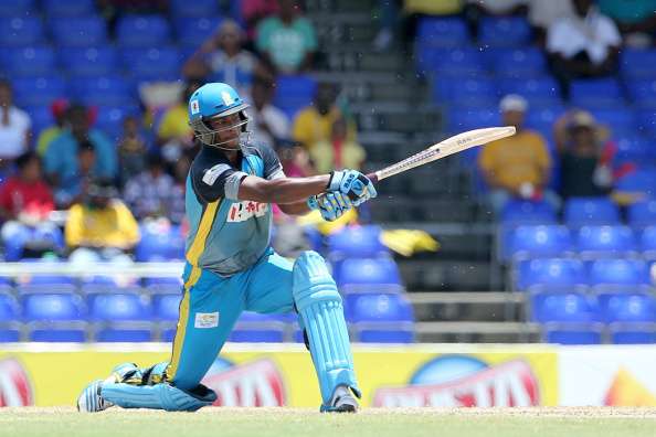 Johnson Charles batting in CPL