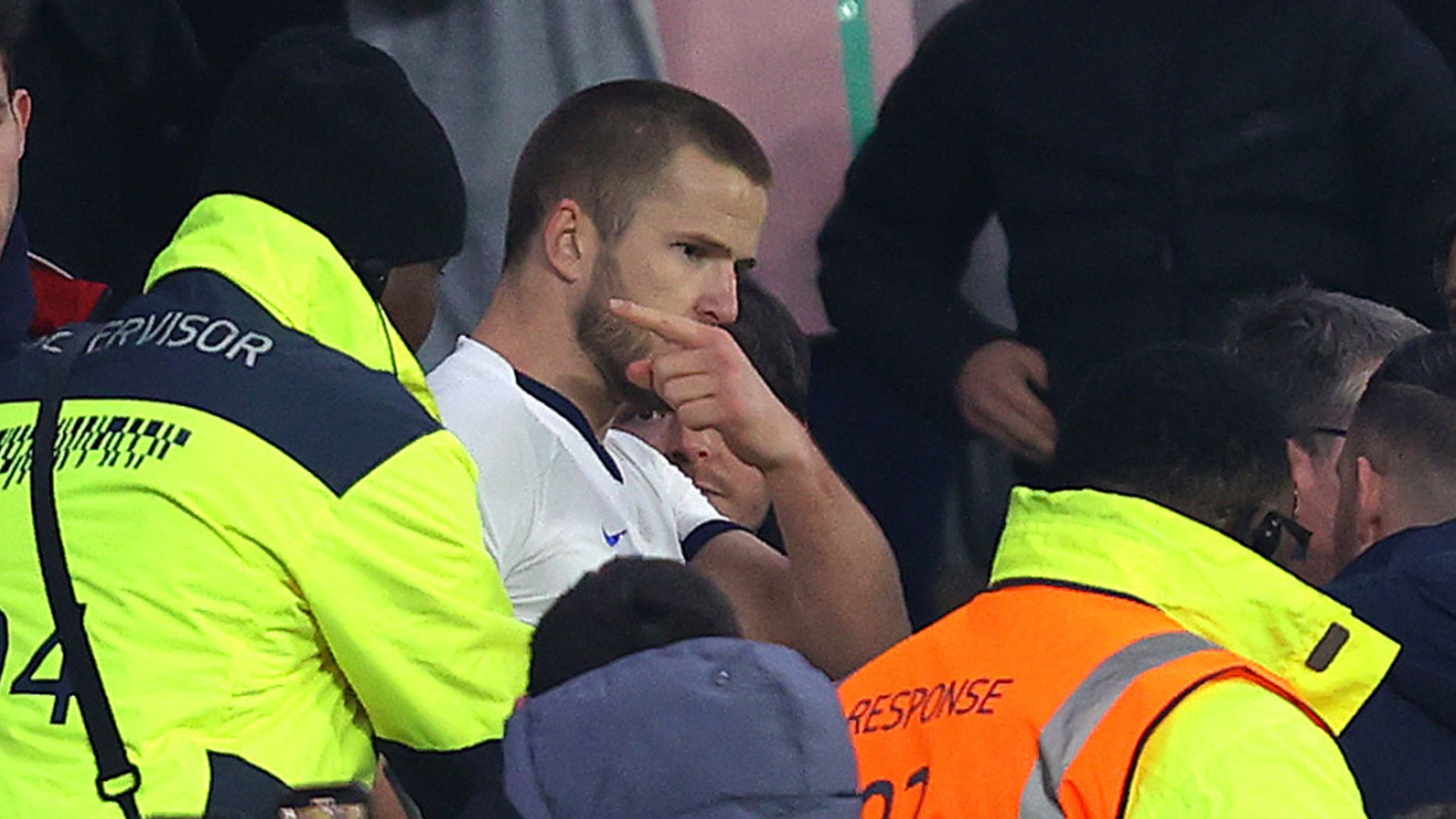 Tottenham midfielder Eric Dier given four-match ban for confronting fan
