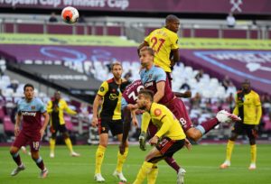 West Ham defeats Watford by 3-1 in Premier League relegation battle