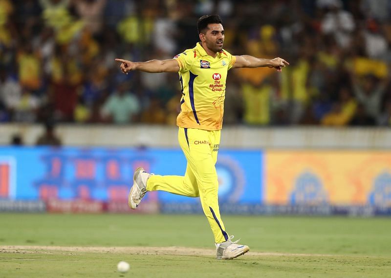 Bowling Performances of Deepak Chahar