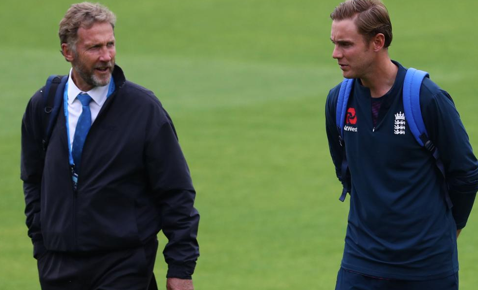 Stuart broad fined by his father Chris Broad