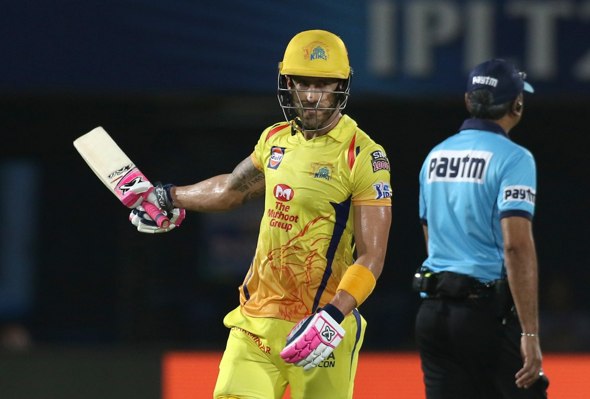 Chennai Super Kings' Faf du Plessis 