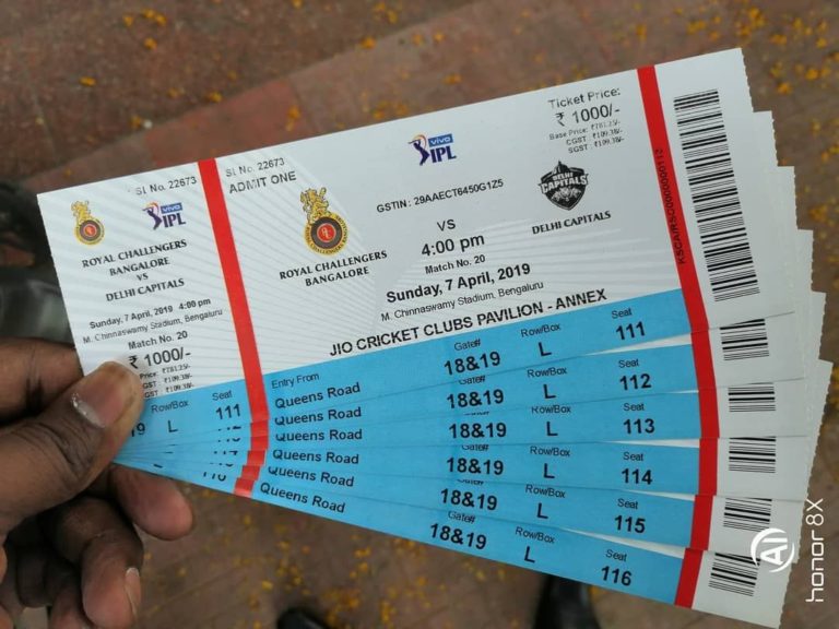 IPL 2021 Match Tickets Price  Sportzcraazy