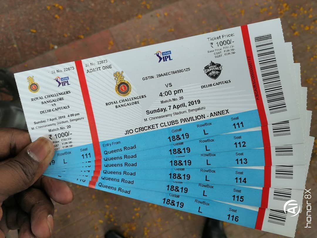 IPL 2021 Match Tickets Price Sportzcraazy
