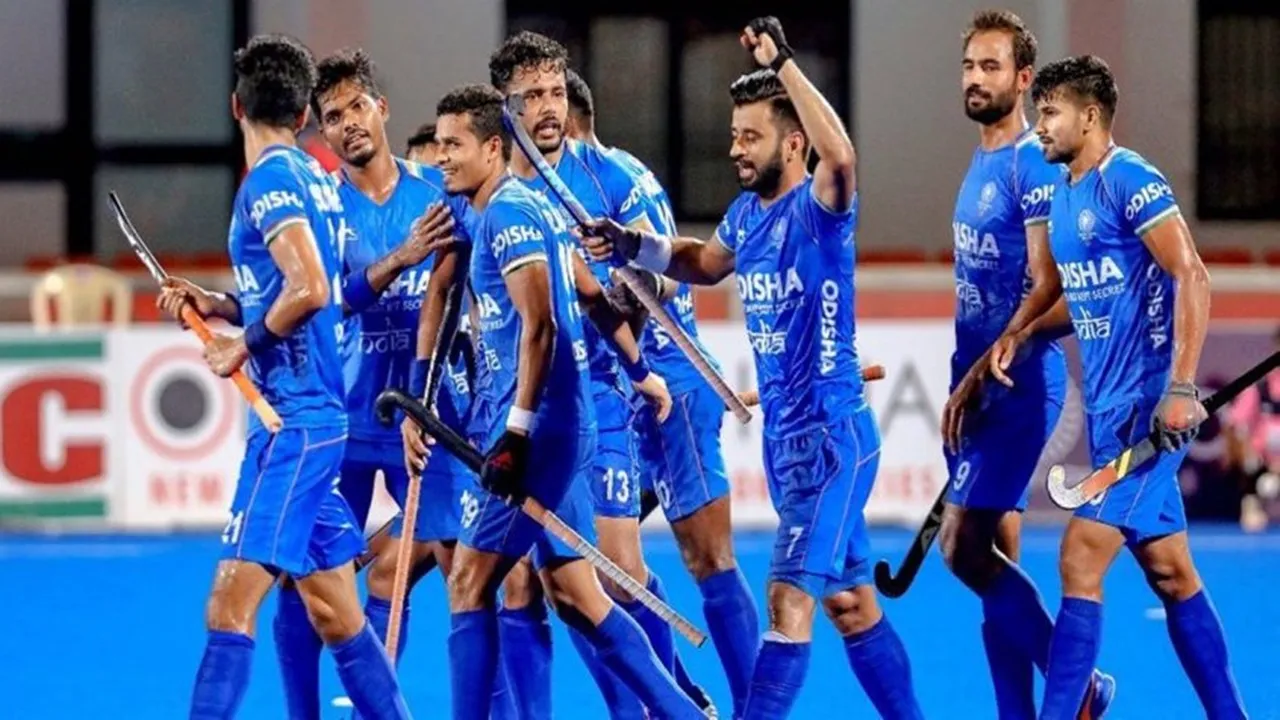 Indian mens hockey team cwg 2022