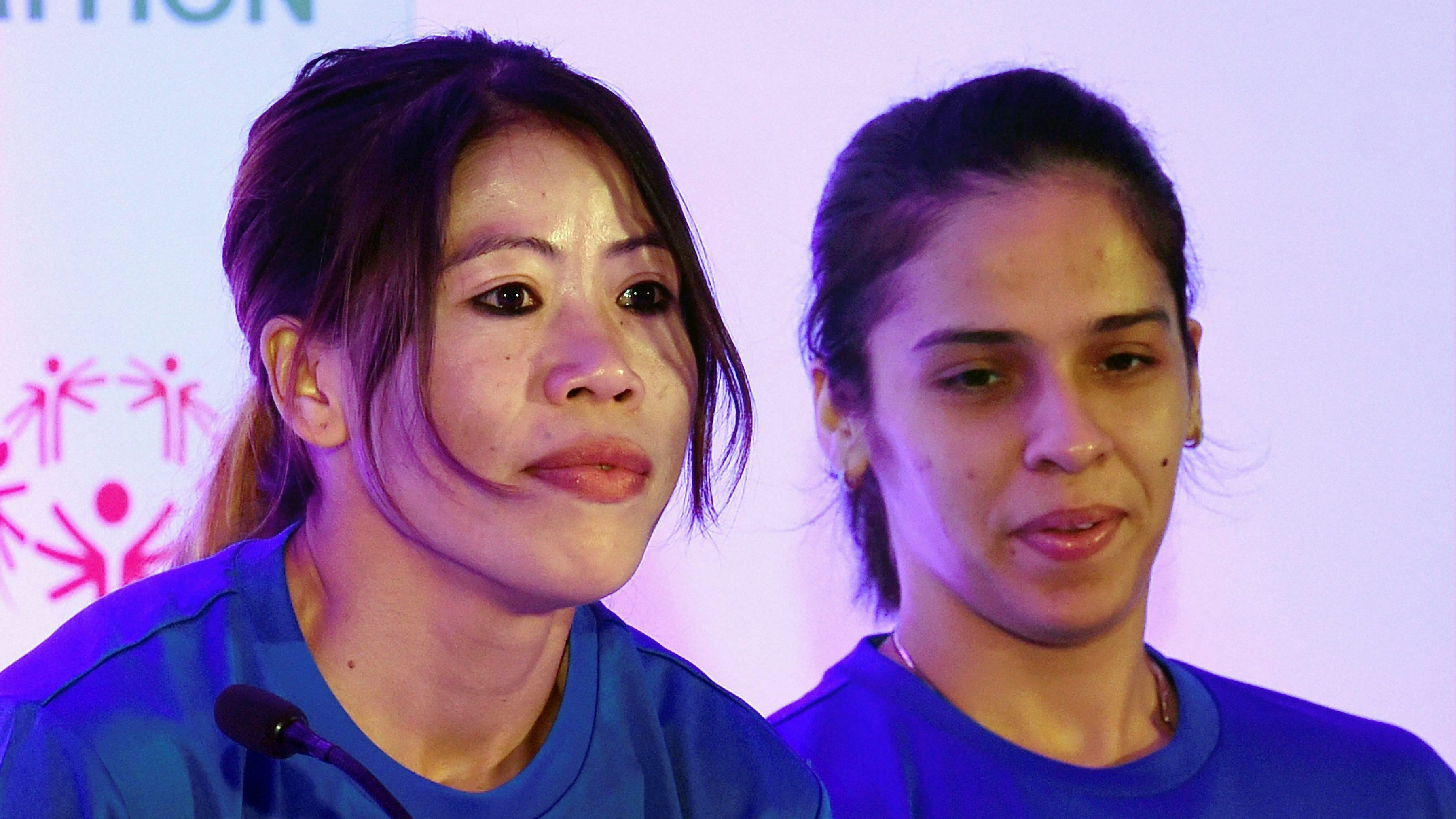 saina nehwal mary kom
