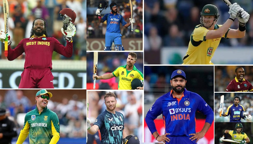 Batsmen with most sixes in T20 world cups