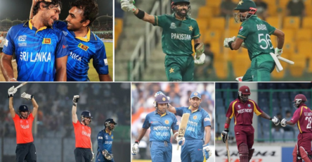 Top 5 highest partnership in T20 world cups