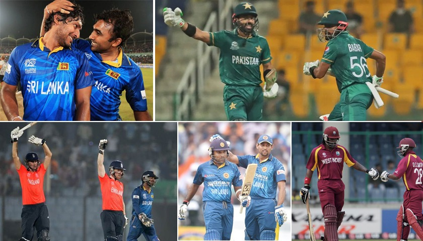 Top 5 highest partnership in T20 world cups