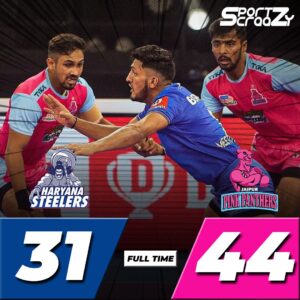 Match number 17 of Vivo Pro Kabaddi League season 9