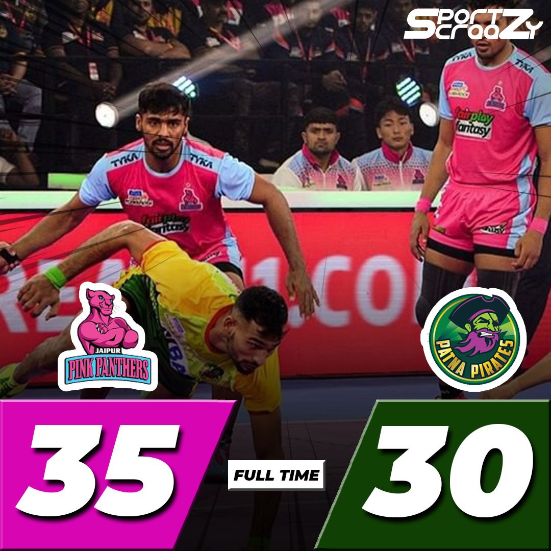 Jaipur Panthers Vs. Patna Pirates