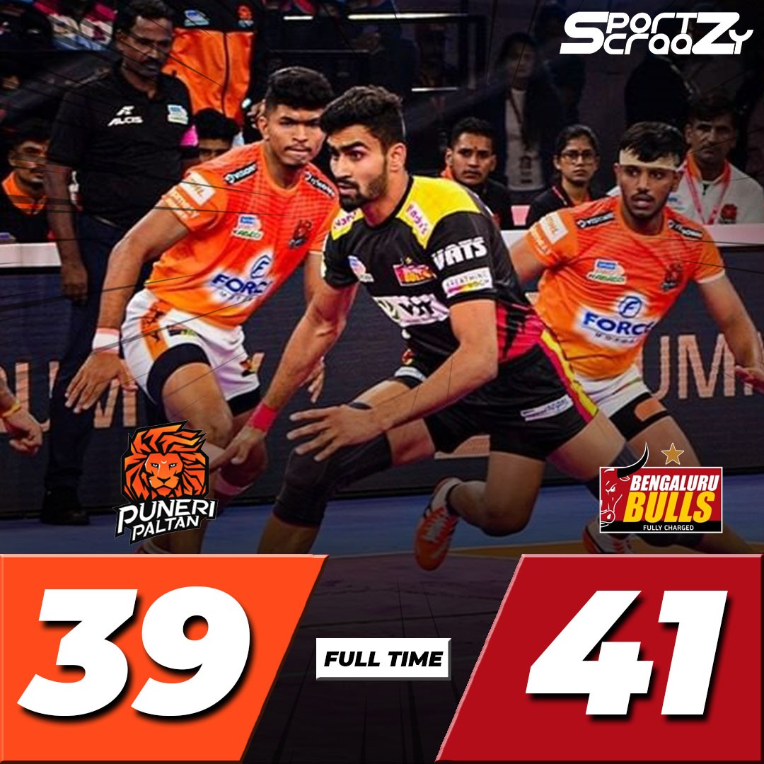 Last match of day 3 in Pro Kabaddi League season 9