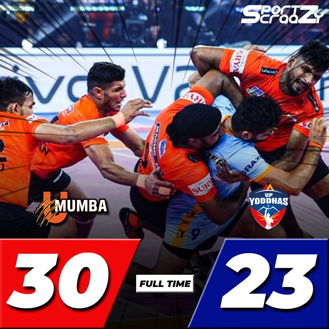 U Mumba Vs. UP Yoddhas Season 9 