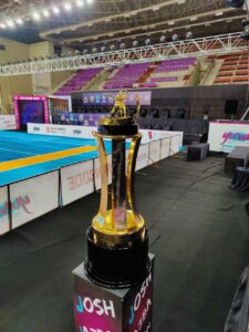 Stunning trophy of the Yuva Kabaddi Series