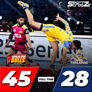 Bengaluru Bulls Vs Tamil Thalaivas