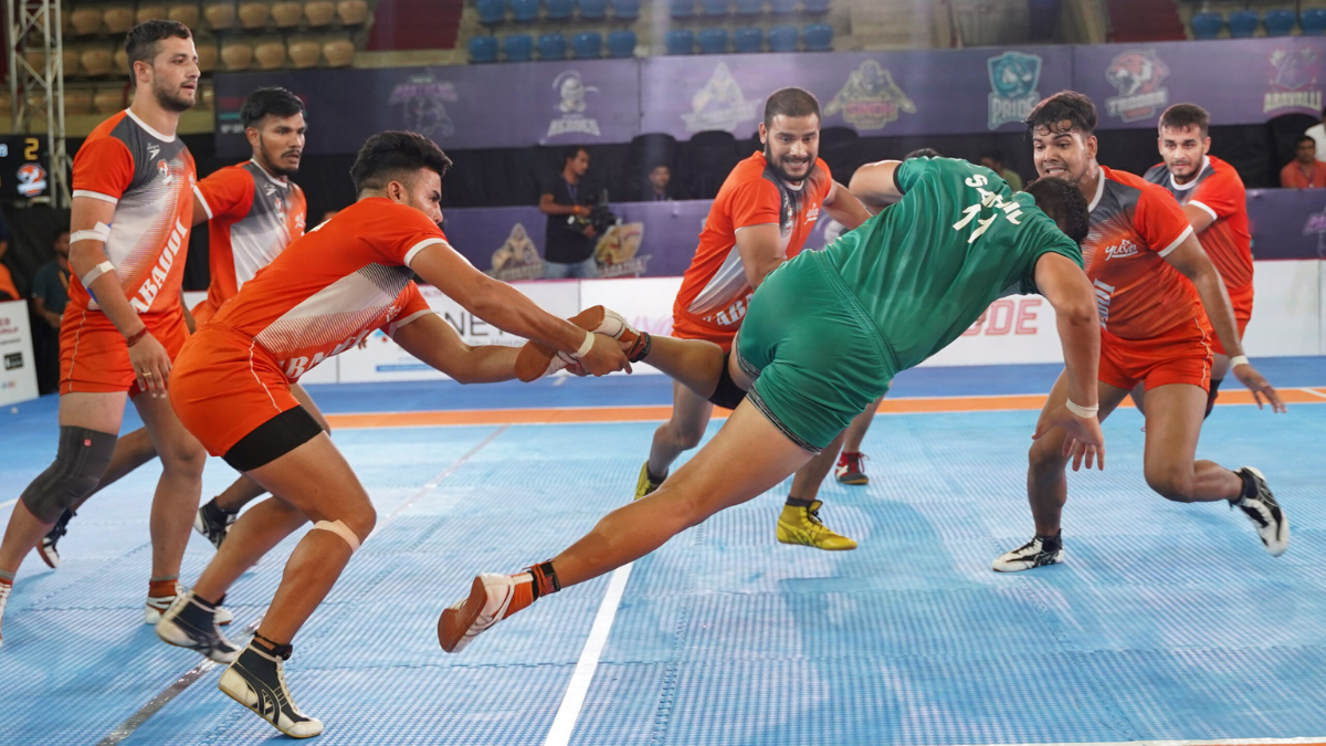 Yuva Kabaddi Series Monsoon Edition Aravalli Eagles slump Murthal
