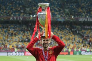 Gerrard Pique one of the most decorated players
