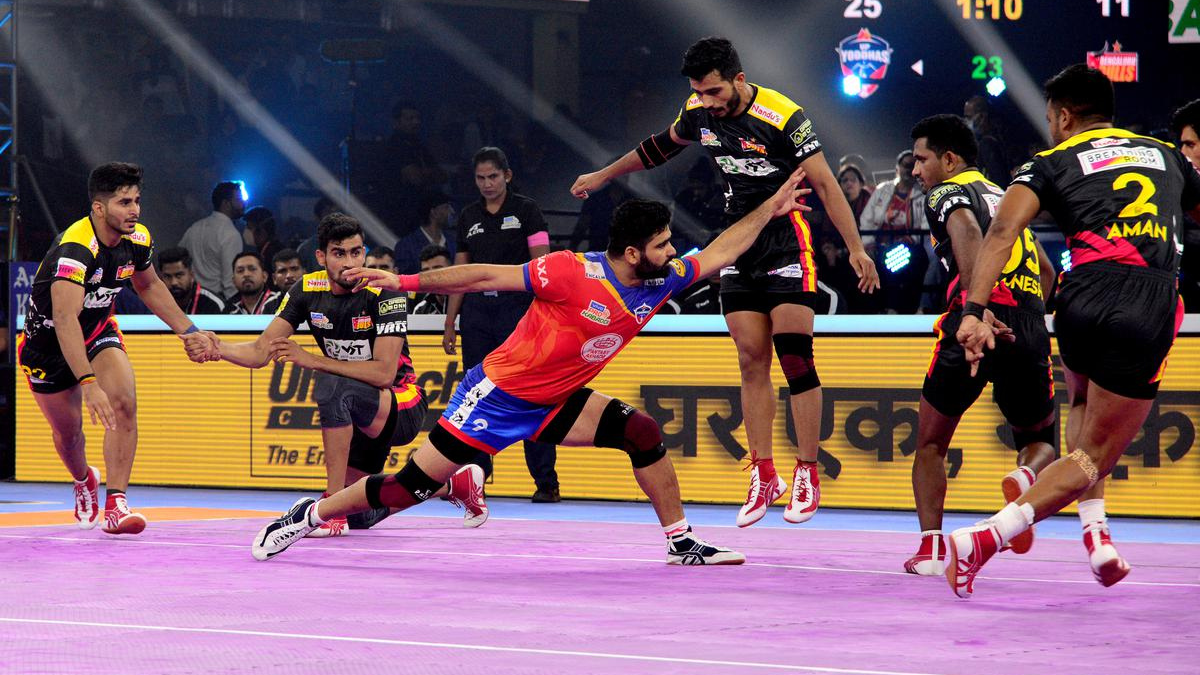 Pardeep Narwal 1500 raid points.