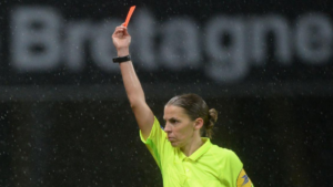 Stephanie Frappart set to become the first female referee in a FIFA World cup match