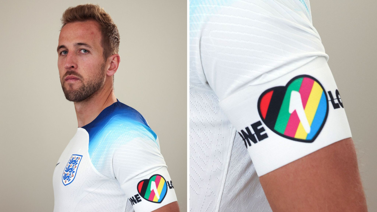 Which 7 Nations had fears of getting banned for wearing the One Love Armband