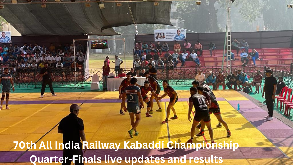 70th All India Railway Kabaddi Championship Quarter-Finals live updates and results