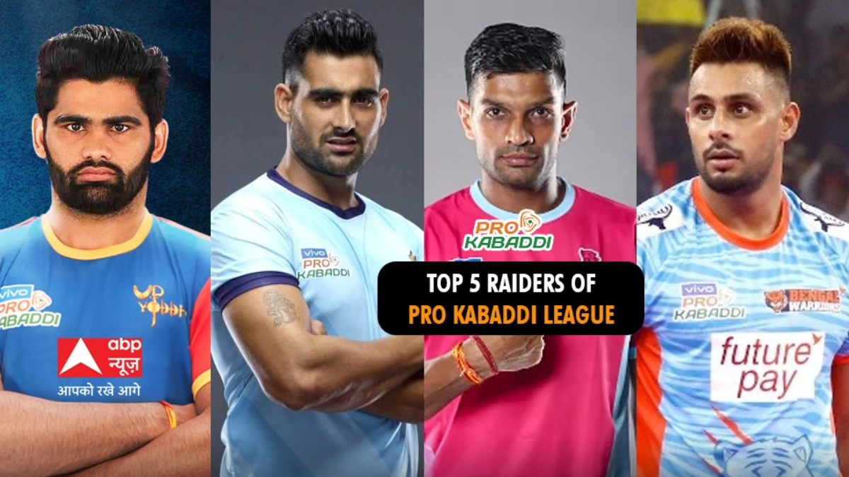 Top 5 Raiders of Pro Kabaddi League history