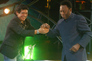 pele and maradona