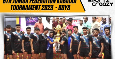 6th Junior Kabaddi Federation Tournament Final Haryana defeated SAI by 7 points