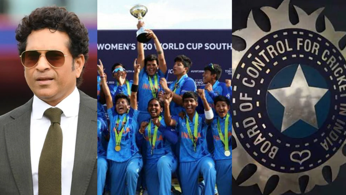 BCCI alongside Sachin Tendulkar will felicitate the U-19 Women's team! Find out When and Where