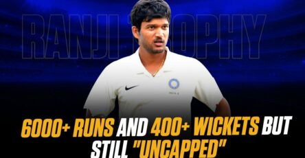 Find out the Uncapped Indian player who scored 6000+ Runs and took 400+ wickets in FC Cricket