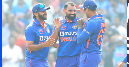 IND Vs NZ 2nd ODI : India's bowling lawnmowers New Zealand for 108