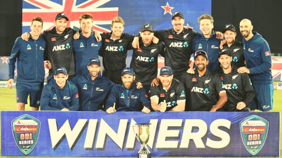 PAK Vs NZ ODI The Blackcaps register their first series win at Pakistan after 4 decades