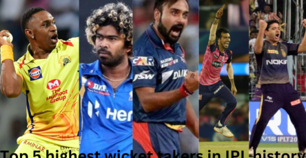 Top 5 highest wicket takers in IPL history